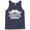 mustaching through snow Tank Top