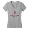 Weapon X Mutant  Wolverine Women's V-Neck T-Shirt