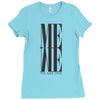 me we are one Ladies Fitted T-Shirt