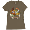 i heart dinosaur Ladies Fitted T-Shirt
