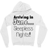 new daddy to be Zipper Hoodie