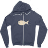 fish Zipper Hoodie