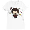 you are the bacon to my eggs Ladies Fitted T-Shirt
