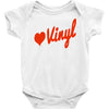 love vinyl Baby Onesie