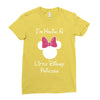 I'm Having a Little Disney Princess Ladies Fitted T-Shirt