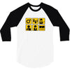 people on the bus 3/4 Sleeve Shirt
