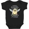 angel pug [converted] Baby Bodysuit