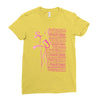 breast cancer Ladies Fitted T-Shirt