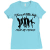I Have a Little Help From My Friends Ladies Fitted T-Shirt