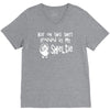 sheltie hair V-Neck Tee