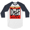 duff parody deff 3/4 Sleeve Shirt