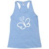 butterfly sticker vinyl Racerback Tank