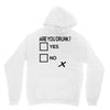 are you drunk check Unisex Hoodie