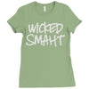 wicked smart smaht Ladies Fitted T-Shirt