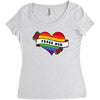 Proud Mom Women's Triblend Scoop T-shirt