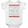 puro pinche pari funny Baby Onesie