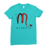 galaxy scorpio logo Ladies Fitted T-Shirt