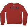 rock paper scissors hadouken Crewneck Sweatshirt