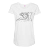 Luffy Maternity Scoop Neck T-shirt