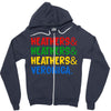 heathers girls and veronica Zipper Hoodie