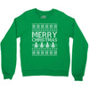 ugly merry christmas Crewneck Sweatshirt