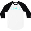 sailing heart beat 3/4 Sleeve Shirt