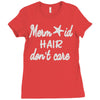 mermaid hair Ladies Fitted T-Shirt
