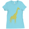 giraffe Ladies Fitted T-Shirt