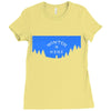 Winter (a216) Ladies Fitted T-Shirt