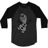 olaf frozen disney cartoon 3/4 Sleeve Shirt
