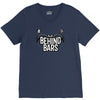 a biker life behind bars V-Neck Tee