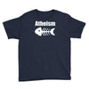 atheism fish skeleton Youth Tee