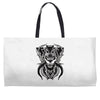 demon wolf Weekender Totes