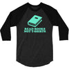 read books not t shirts 3/4 Sleeve Shirt