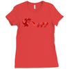rolling into battle Ladies Fitted T-Shirt