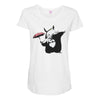 my street neighbor Maternity Scoop Neck T-shirt