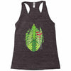 skeletal halloween Racerback Tank