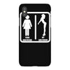 your girlfriend vs my girlfriend funny pub jokr  impress your friends! iPhoneX Case