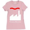 factory records Ladies Fitted T-Shirt