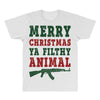 Merry Christmas Ya Filthy Animal All Over Men's T-shirt