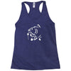 carp fishing Racerback Tank