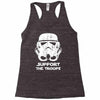 support the troops Racerback Tank