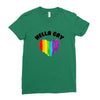 Hella Gay Ladies Fitted T-Shirt