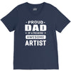 proud dad of a freaking awesome artist V-Neck Tee