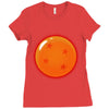 Dragon Ball 4 Star Ladies Fitted T-Shirt