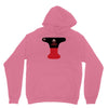 pool black red Unisex Hoodie