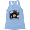 send me location khabib Racerback Tank