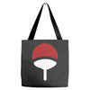 uchiha clan symbol crest   anime itachi sasuke naruto cosplay gift tee Tote Bags
