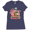 funny rude  beaver liquors, ideal gift or birthday present. Ladies Fitted T-Shirt
