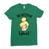 The Orijinal Topknot Tinkerbell, Tinkerbell Ladies Fitted T-Shirt